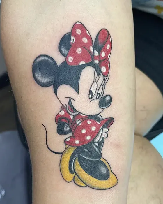minnie mouse tattoo